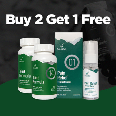 2 Joint Formula 14 (180 Capsules) & Get 1 Pain-Free Topical Spray FREE!